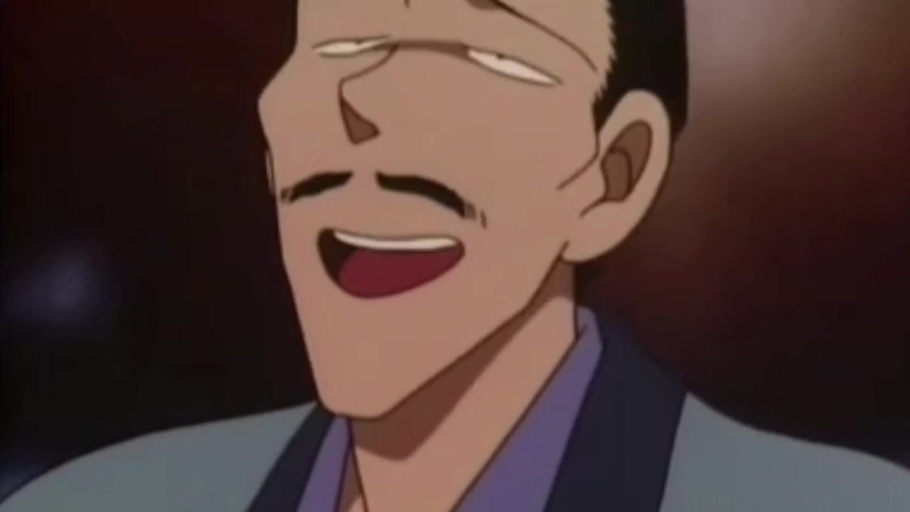 小五郎を給湯器だと思っているコナン